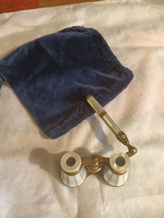 Binoculares de nácar,Siglo XIX