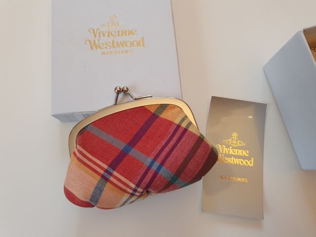 Vivienne Westwood tartan purse