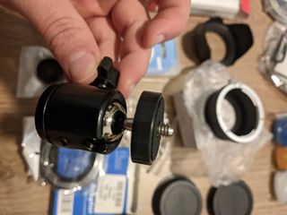 Material fotografia adaptadores filtros rotula