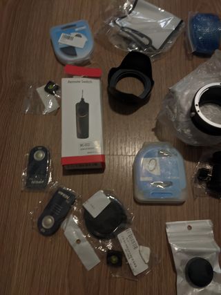 Material fotografia adaptadores filtros rotula