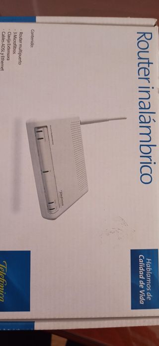 Vendo router inalámbrico Telefónica M