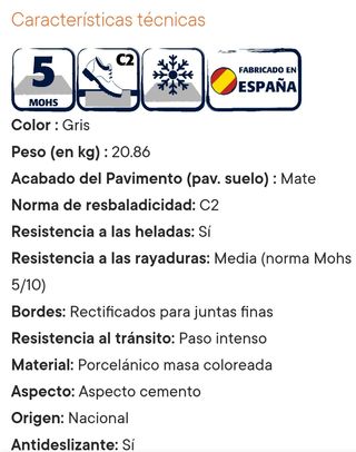 PAVIMENTO GRIS BRUME