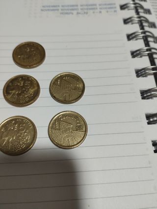 Moneda 5 pesetas La Rioja 