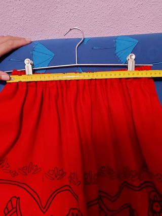 Traje/falda de alcarreña. Traje regional