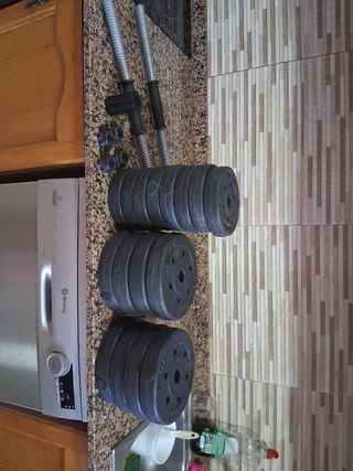 Pesas hasta 30 kilos