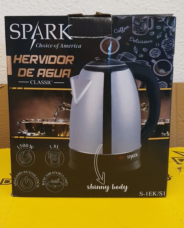 HERVIDOR AGUA ELÉCTRICO 1.8 L NUEVO