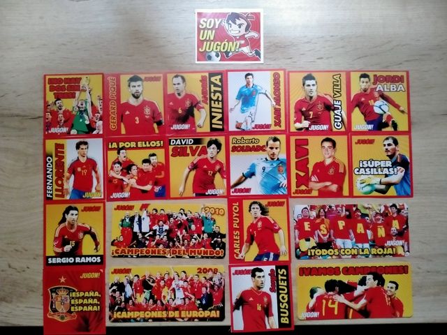 Cromos mundial de football