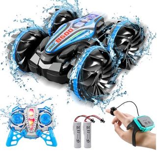 juguete coche anfibio control remoto