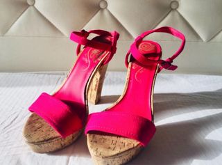 Sandalias Rosa-fucsia