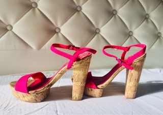 Sandalias Rosa-fucsia