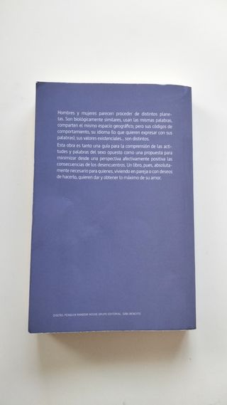 Los hombres son de marte,las mujeres son de venus