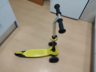 Patinete decathlon oxelo B1 Amarillo