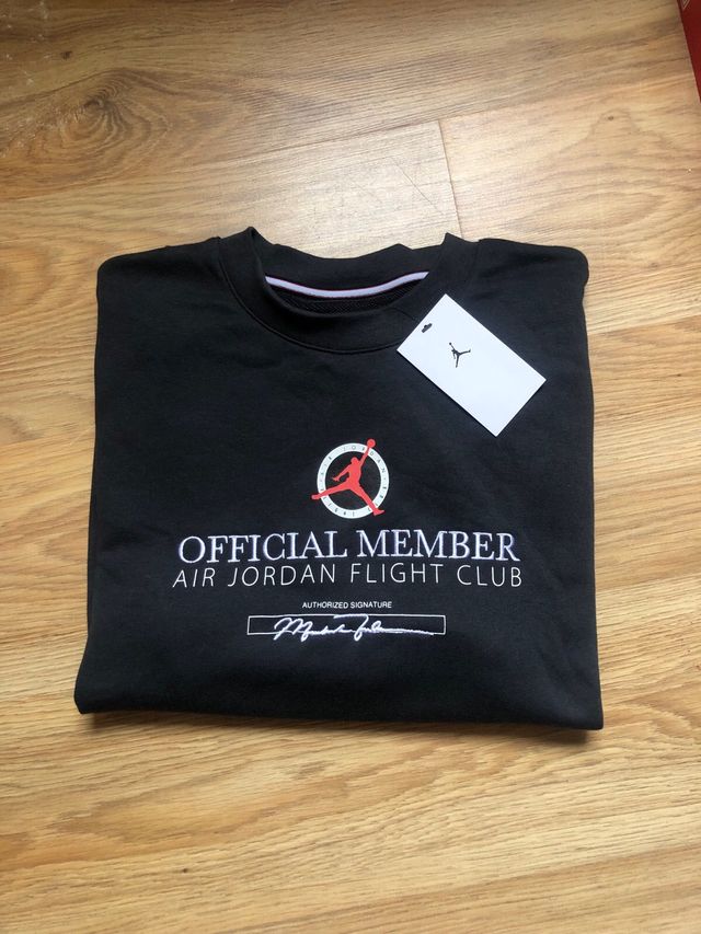 Sudadera Jordan Flight MVP Crewneck Off Noir