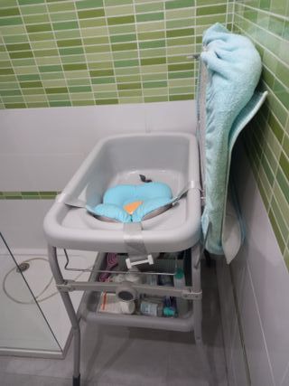 Bañera cambiador bebe
