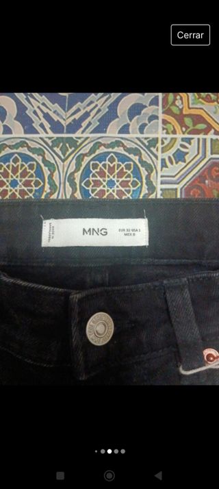 Pantalón vaquero campana