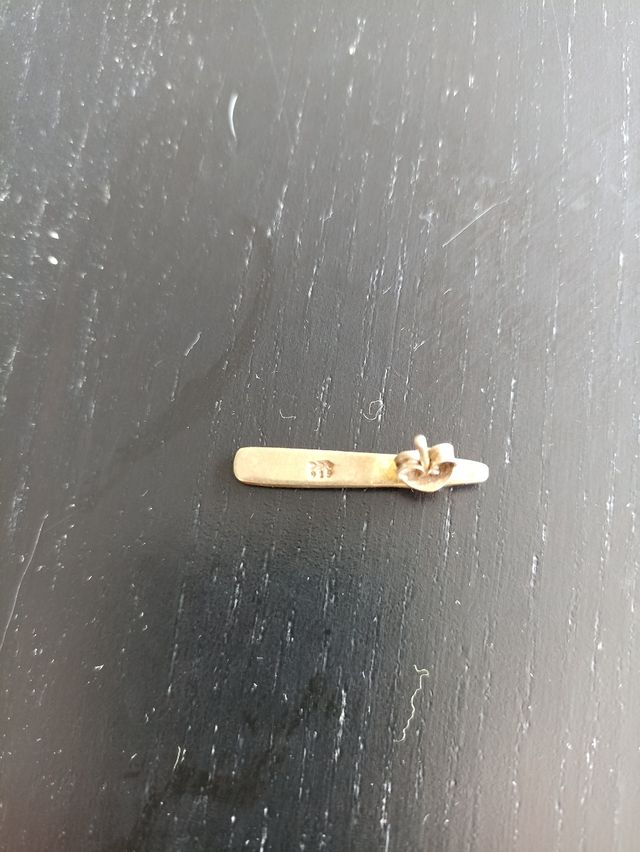 Pendientes silueta de pájaro