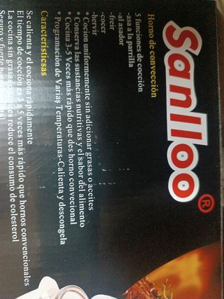 Horno de convección Sanlloo