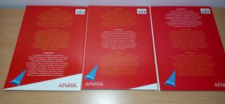 Lote (8) cuadernos actividades -matemáticas-anaya