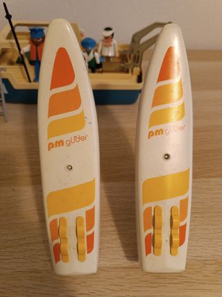 Equipo de submarinismo+pesca+barco play