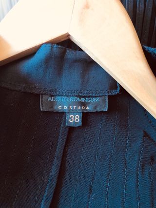 Camisa transparente de Adolfo Domínguez