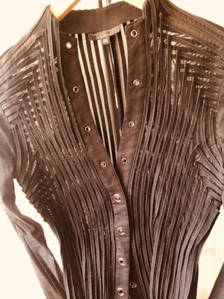 Camisa transparente de Adolfo Domínguez