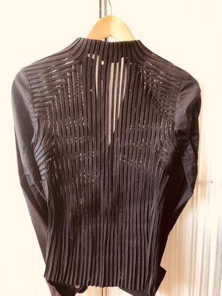 Camisa transparente de Adolfo Domínguez