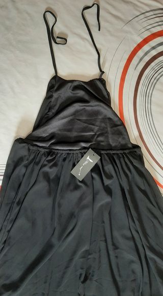 Vestido cuello halter