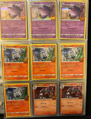 Cartas Pokemon Trick or Trade holo 