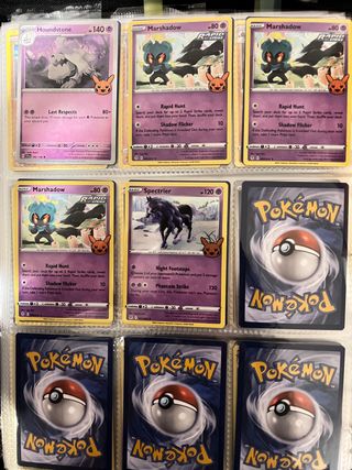 Cartas Pokemon Trick or Trade holo 