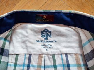 Camisa cuadros Santa Marta