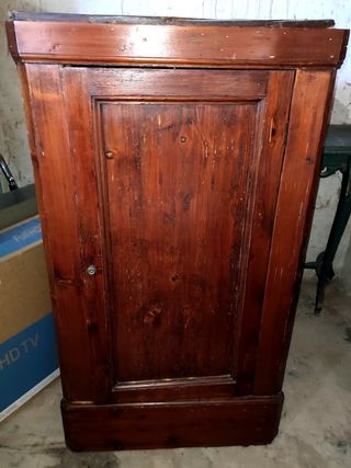 Mueble rinconera alacena antiguo s XIX
