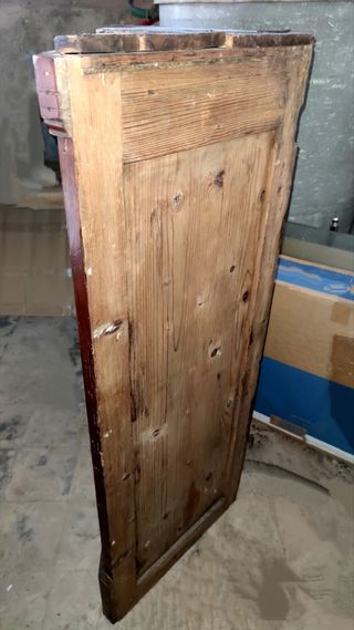 Mueble rinconera alacena antiguo s XIX