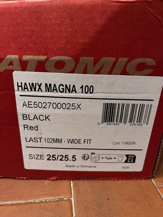 Scarponi da sci Atomic Magna 100 (25/25.5)