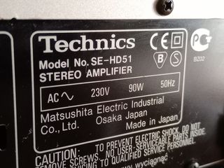 Equipo HI-FI cadena Technics Japon SC-HD51