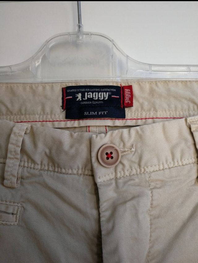Pantaloni uomo Jaggy beige