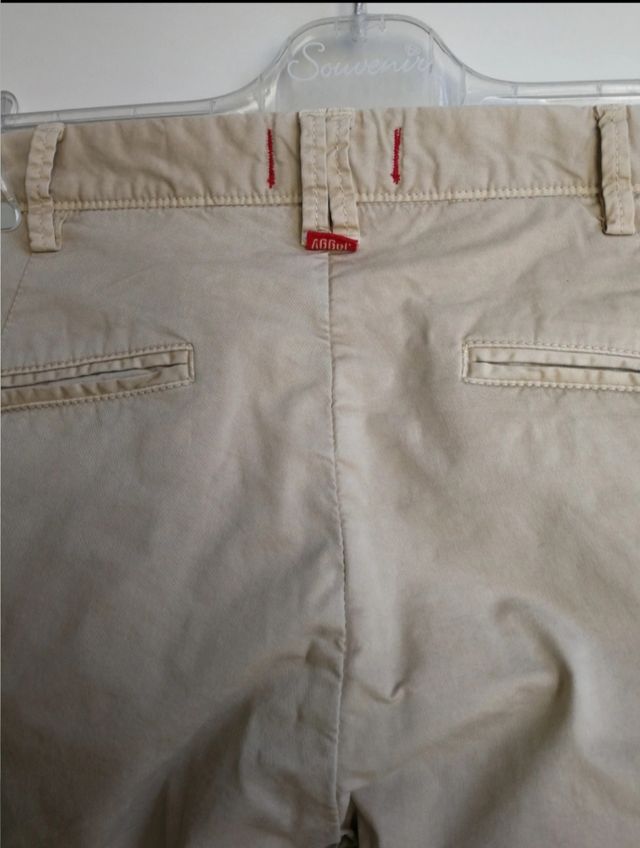 Pantaloni uomo Jaggy beige