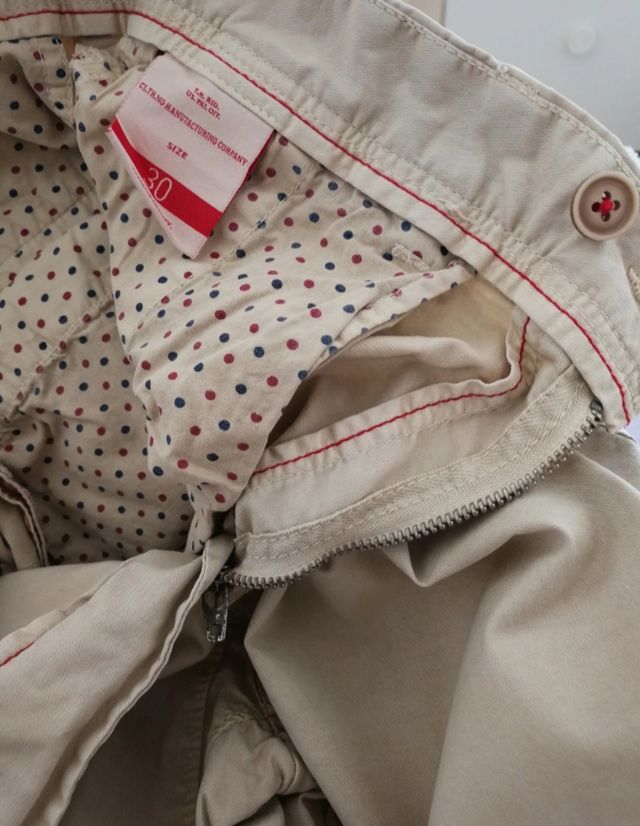 Pantaloni uomo Jaggy beige