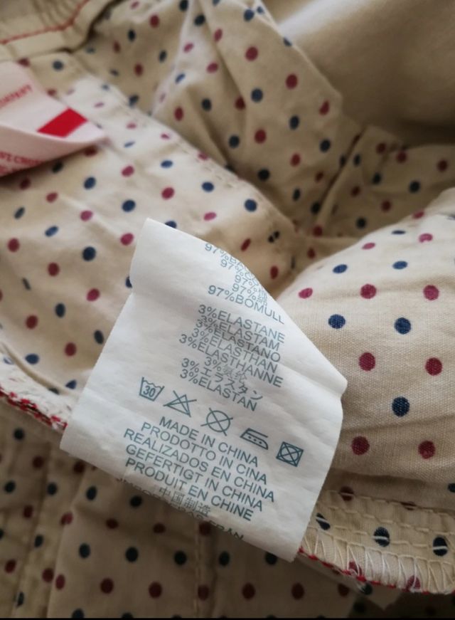 Pantaloni uomo Jaggy beige