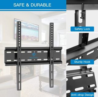 supporto per TV da parete 26/55 pollici