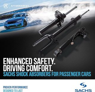 Sachs 313 196 Amortiguadores delanteros Mercedes