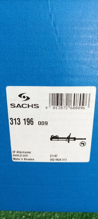 Sachs 313 196 Amortiguadores delanteros Mercedes