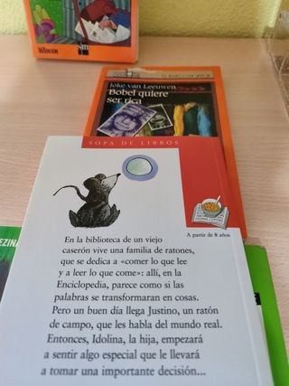 Pack 5 libros infantiles a partir de 8