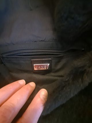 Borsetta in pelliccetta nera