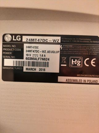 Tele LG 26 pulgadas
