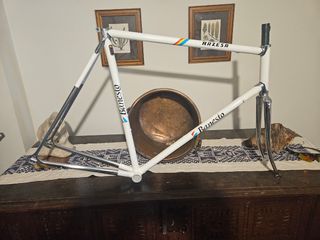 Pintura cuadros bicicleta candy