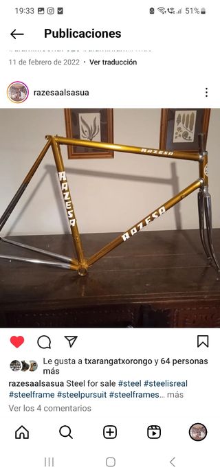 Pintura cuadros bicicleta candy