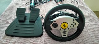 Volante y pedales PlayStation