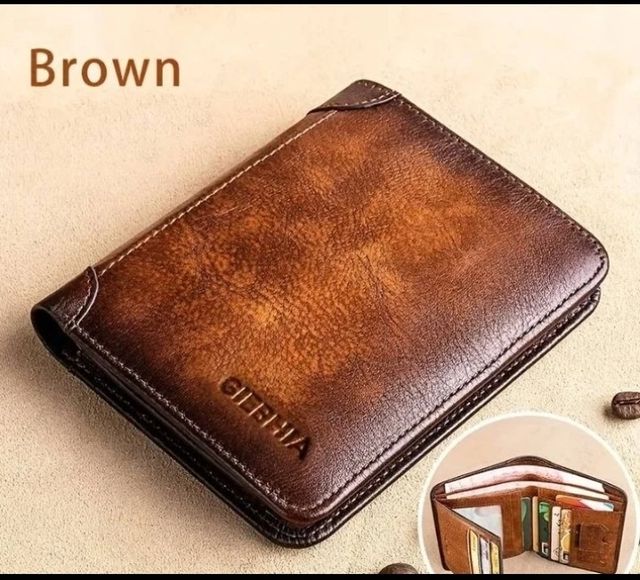 Cartera cuero sin estrenar