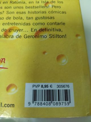Gerónimo Stilton 39 Volcán apestoso 