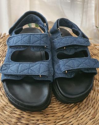 Sandálias chunky ganga.